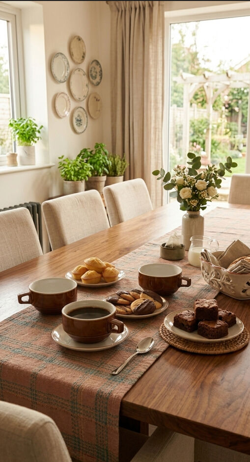 Lot de six tasses de bistrot style Apilco