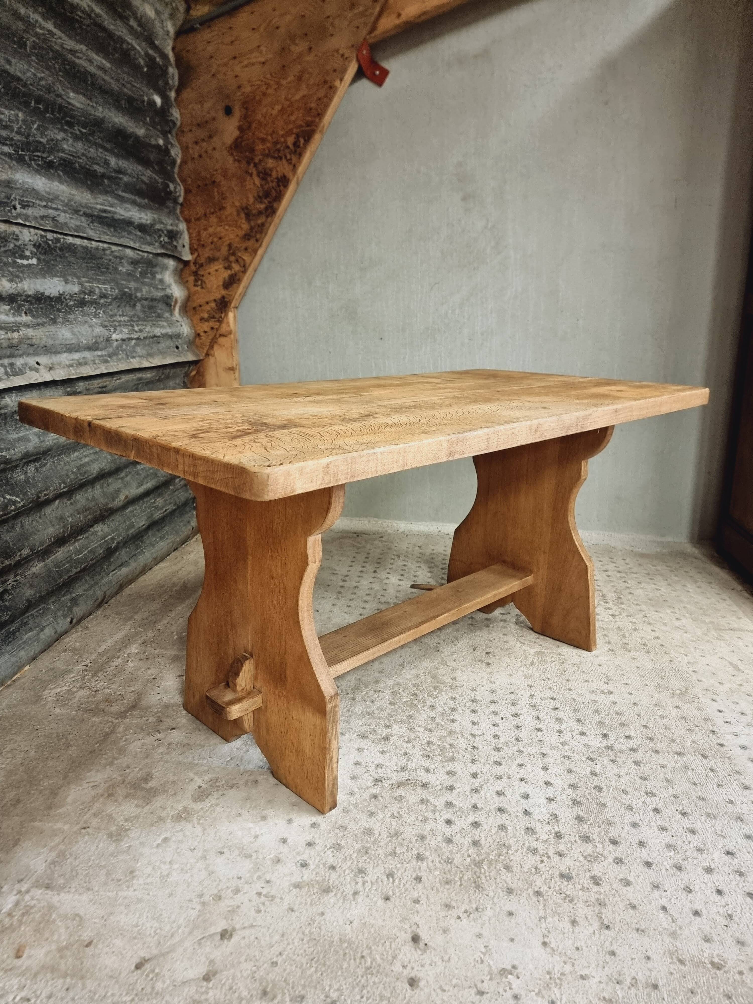 Old oak table dining table monastery table 78 x 160 cm