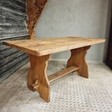 Old oak table dining table monastery table 78 x 160 cm