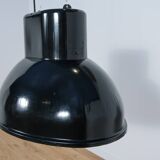 Large Industrial U-Boot Ceiling Lamp from Mesko, Poland, 1970s