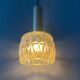 Mid-Century Crystal Glass Pendant