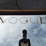 Miroir sérigraphié Vogue