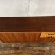 Vintage enfilade - walnut - 50/60 - Scandinavian style - spindle feet