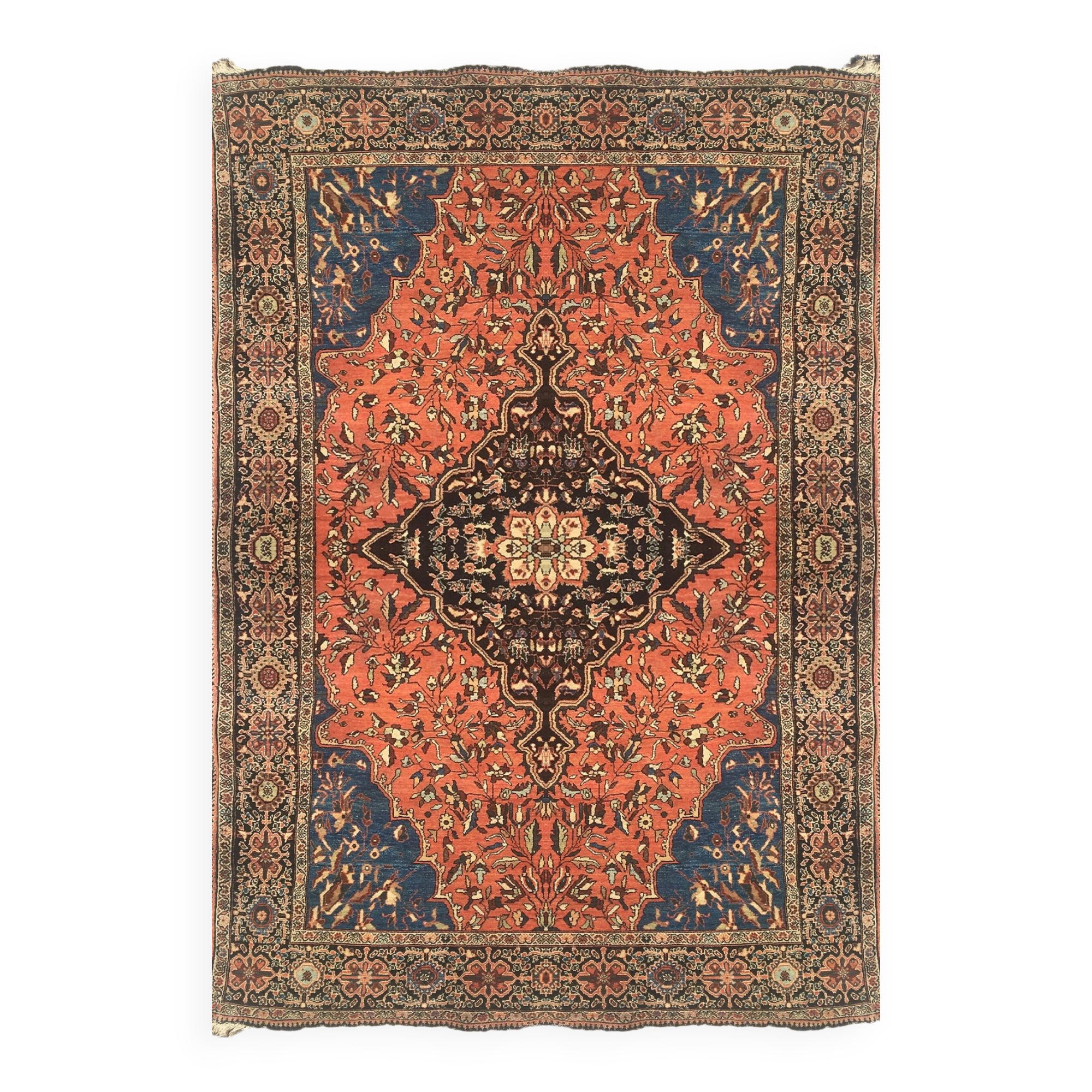 Oriental iran sarouk rug - 1.25 x 2.05 meters.