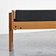 Lit banquette by Pierre Guariche, La Plagne, around 1965.