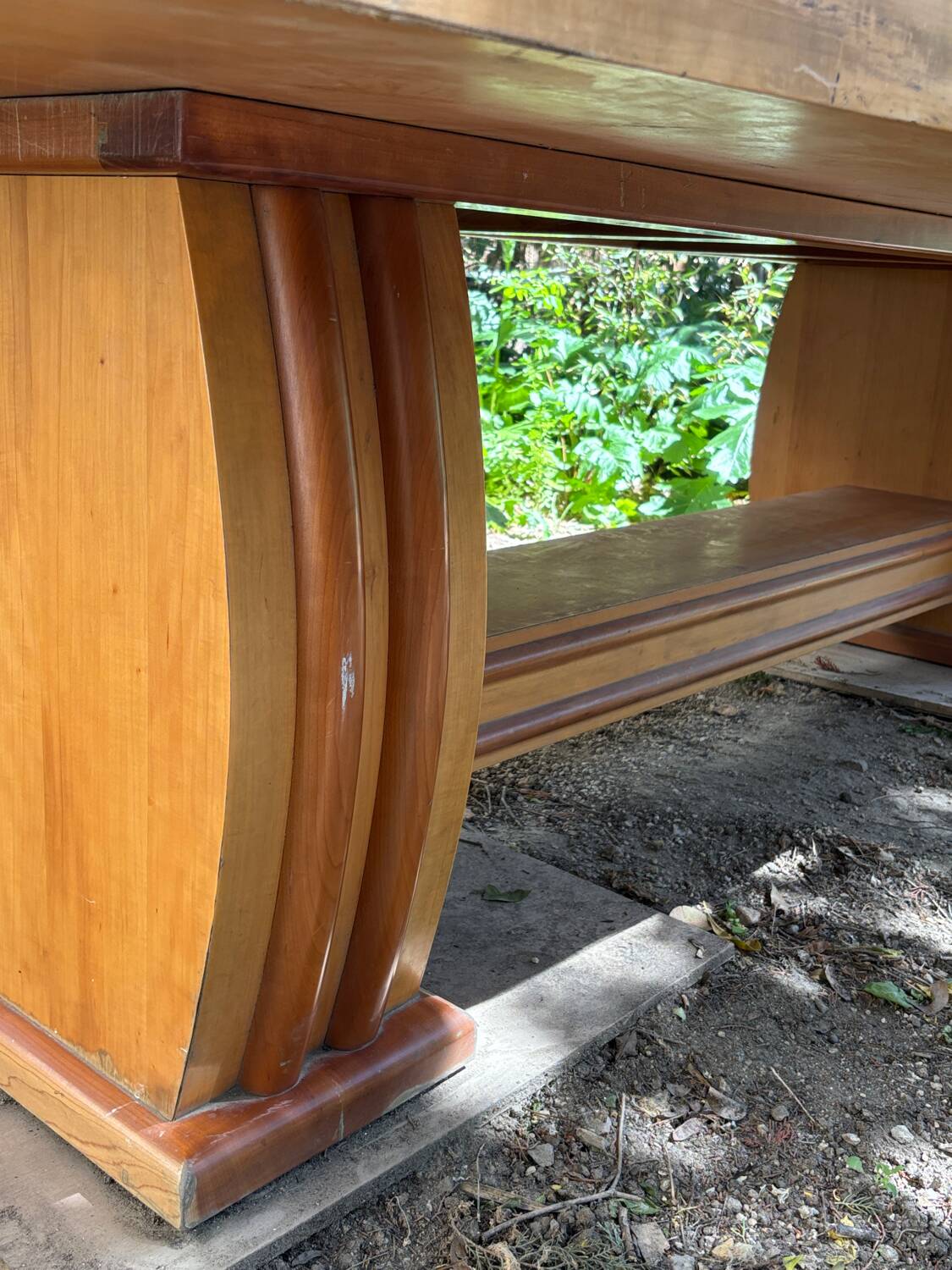 Large Art Deco Style Reception Table