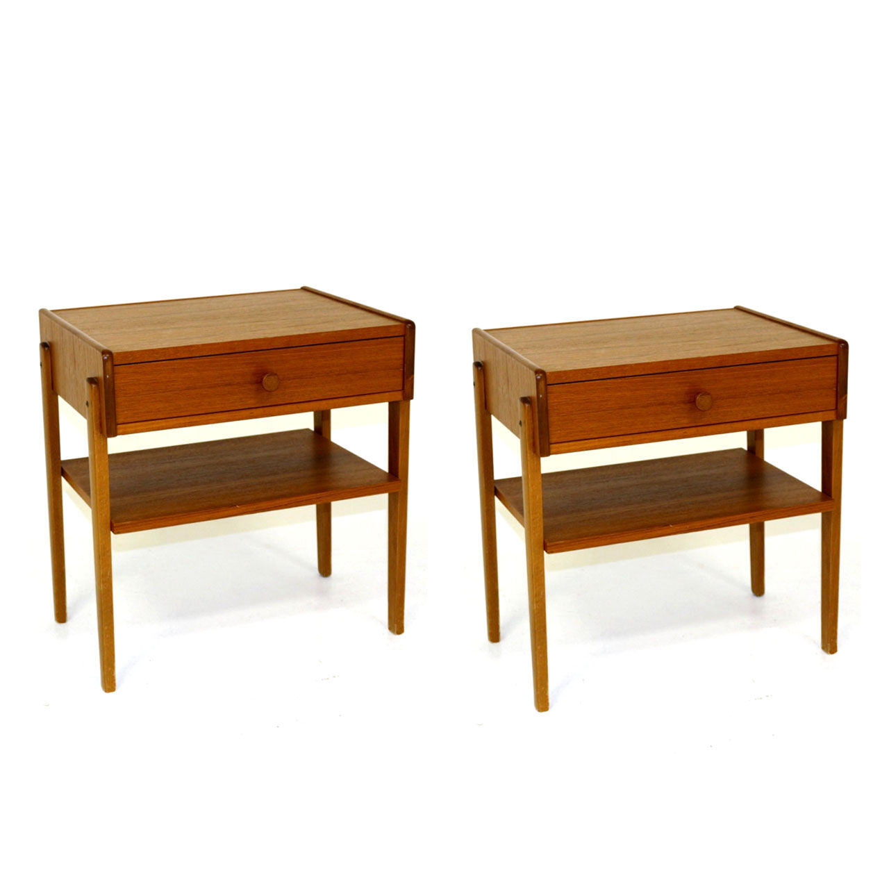 Teak bedside table game, Sweden, 1960