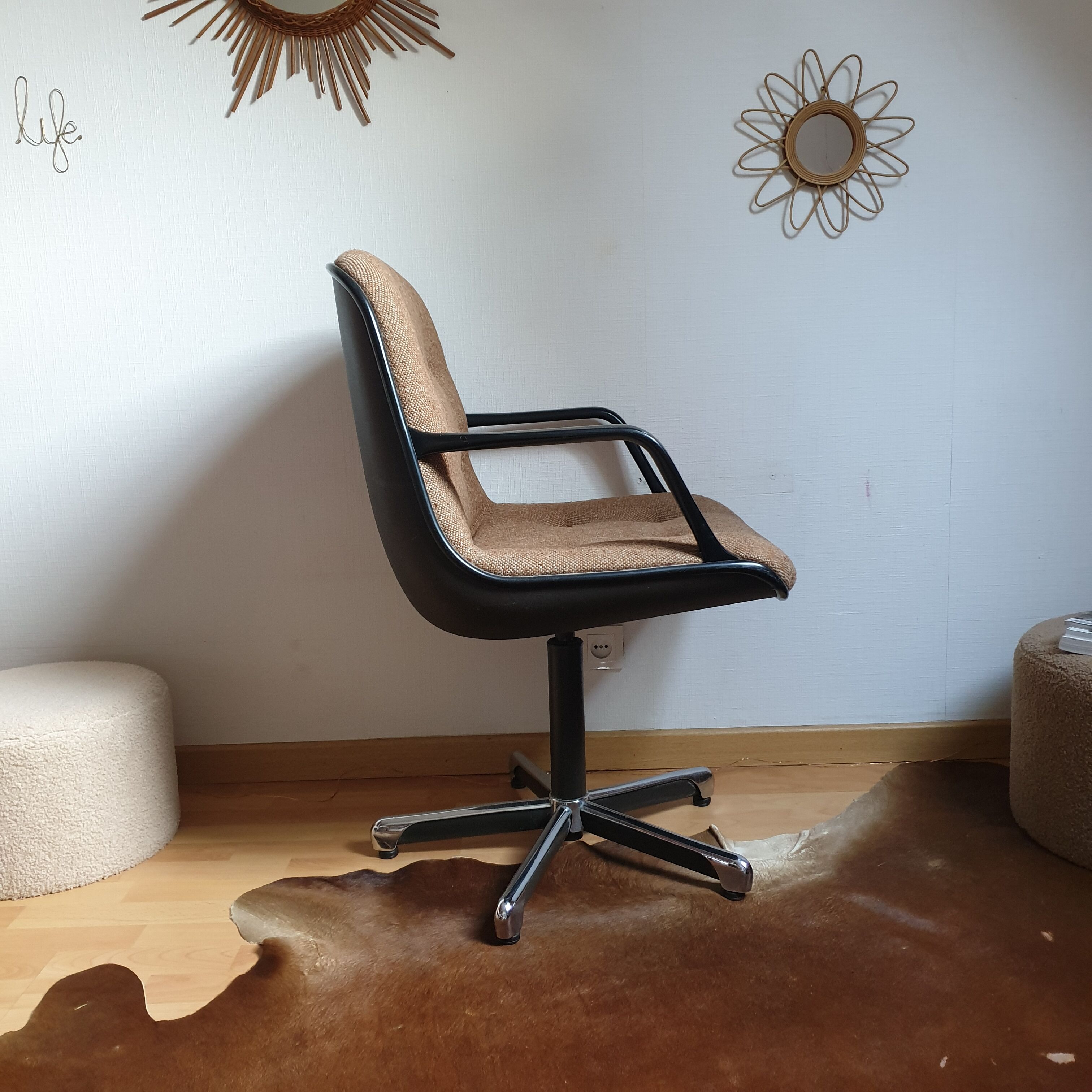 Fauteuil vintage par Randall Buck, Strafor