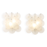 Paire d'appliques Carlo Nason en verre de Murano - années 1960