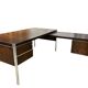 XL vintage executive desk / EFAC corner desk