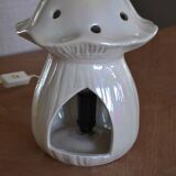 Iridescent ceramic night light for children, Italian.