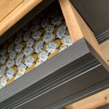 Parisian art deco buffet in solid walnut 1930