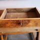 Old country desk feet turned