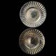 Pair of Limoges porcelain lunches