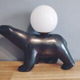 Art deco style bear lamp