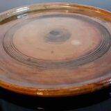Large glazed terracotta dish from the Uzel mill