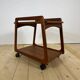 Mid-century modern service trolley in teak – Scandinavian design, 1960s
