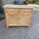 Buffet parisien en bois brut
