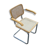Cesca chair B64 with armrests by Marcel Breuer Design