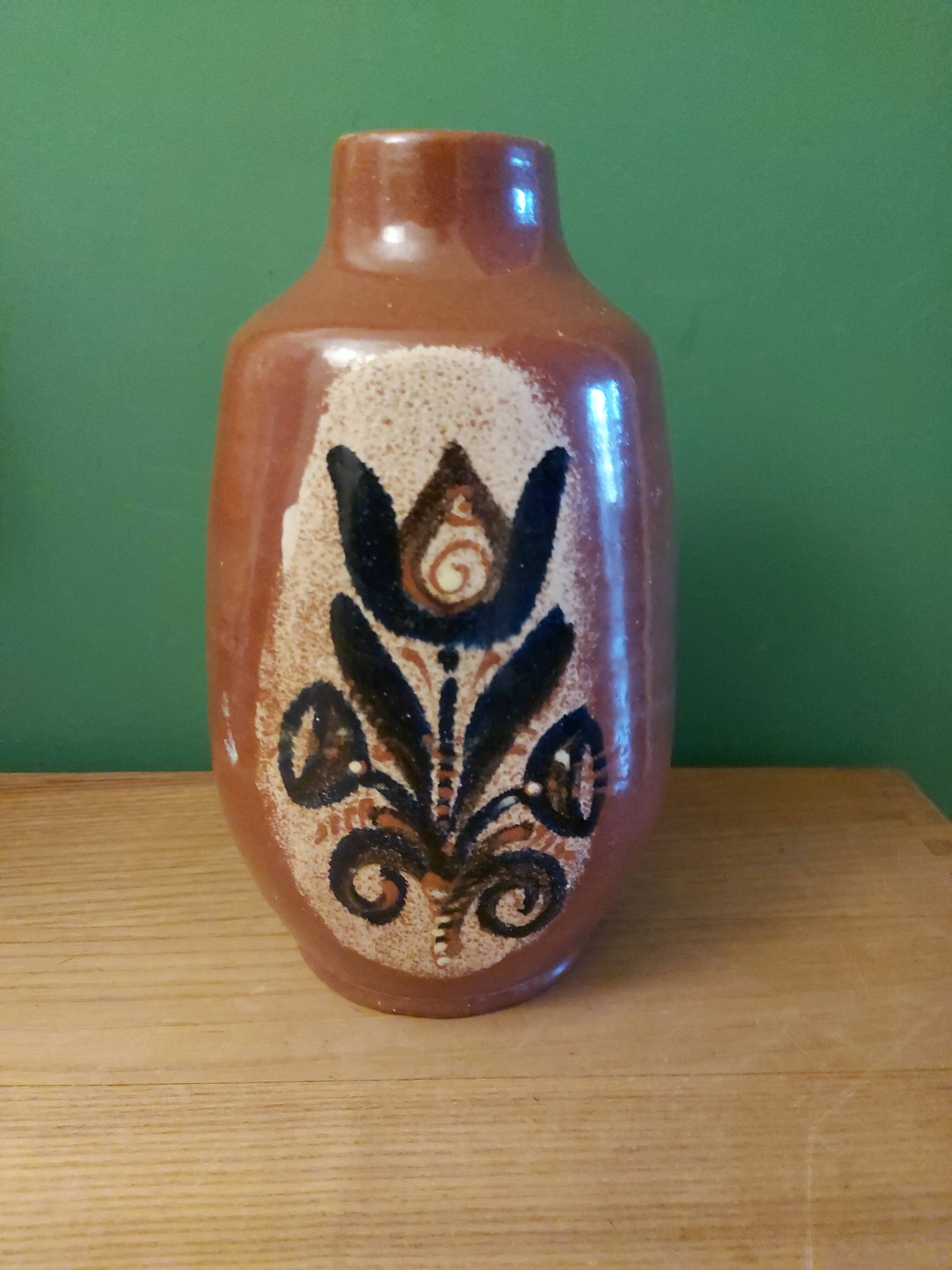 Terracotta vase 50s, 60'S