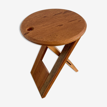 Foldable bankotte stool by butzke