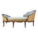 Duchess on a boat - Louis XV period chaise longue