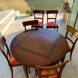 Tables et chaises - style Louis Philippe