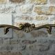 Brass fireplace screen in Louis XV style