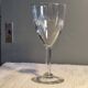 6 water glasses - Small cut decoration - Period 1900