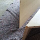 Table basse travertin.