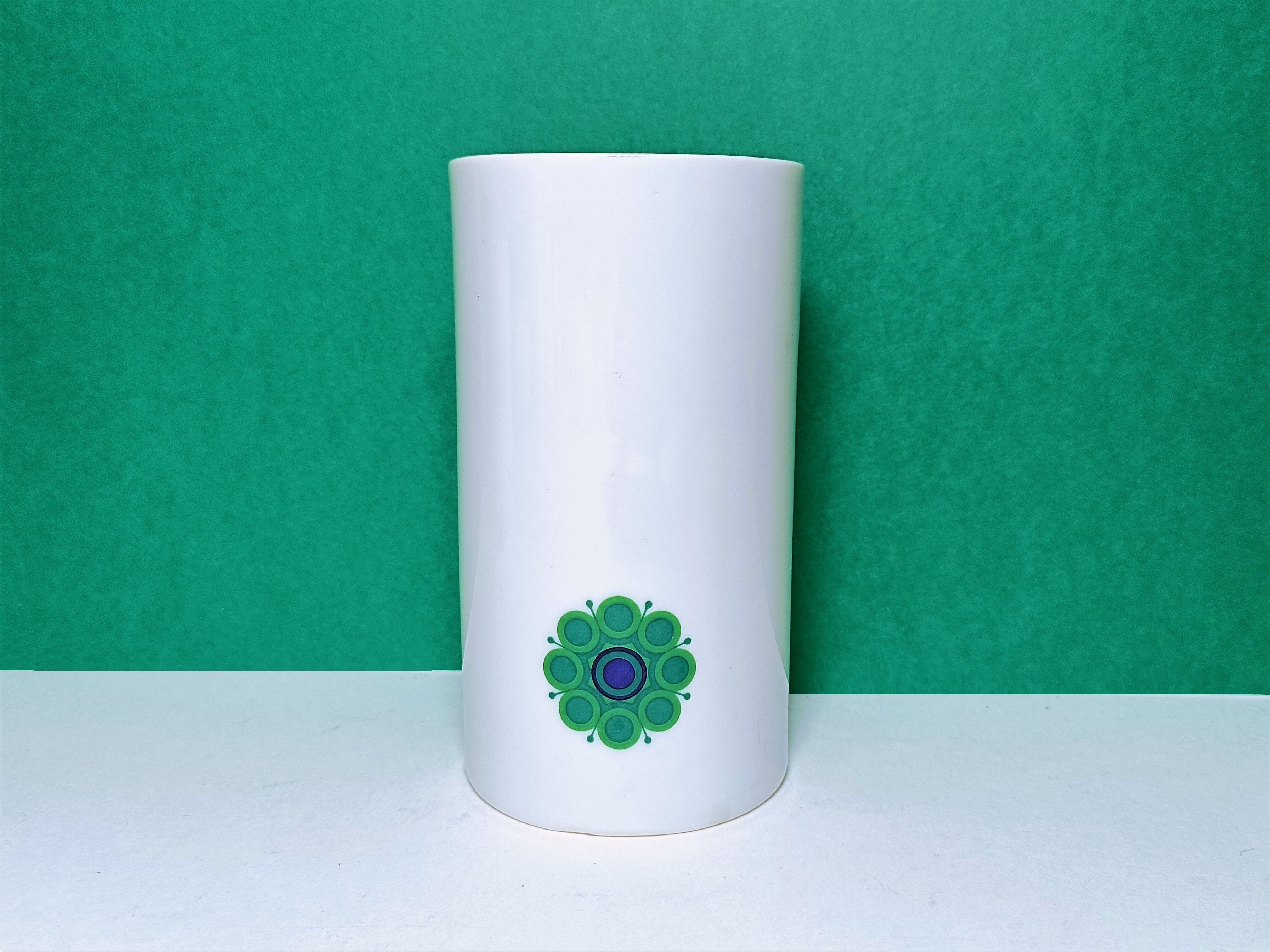 Rosenthal vase by hans roericht, germany bauhaus