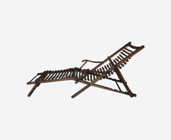 Chaise longue en bois