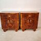 50s Italian Art Deco Nightstands