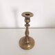 Old candle holder / brass candlestick - 1940