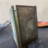 Barber mirror with painted decoration