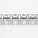 6 “Locus Solus” Chairs by Gae Aulenti for Poltronova, 1960s