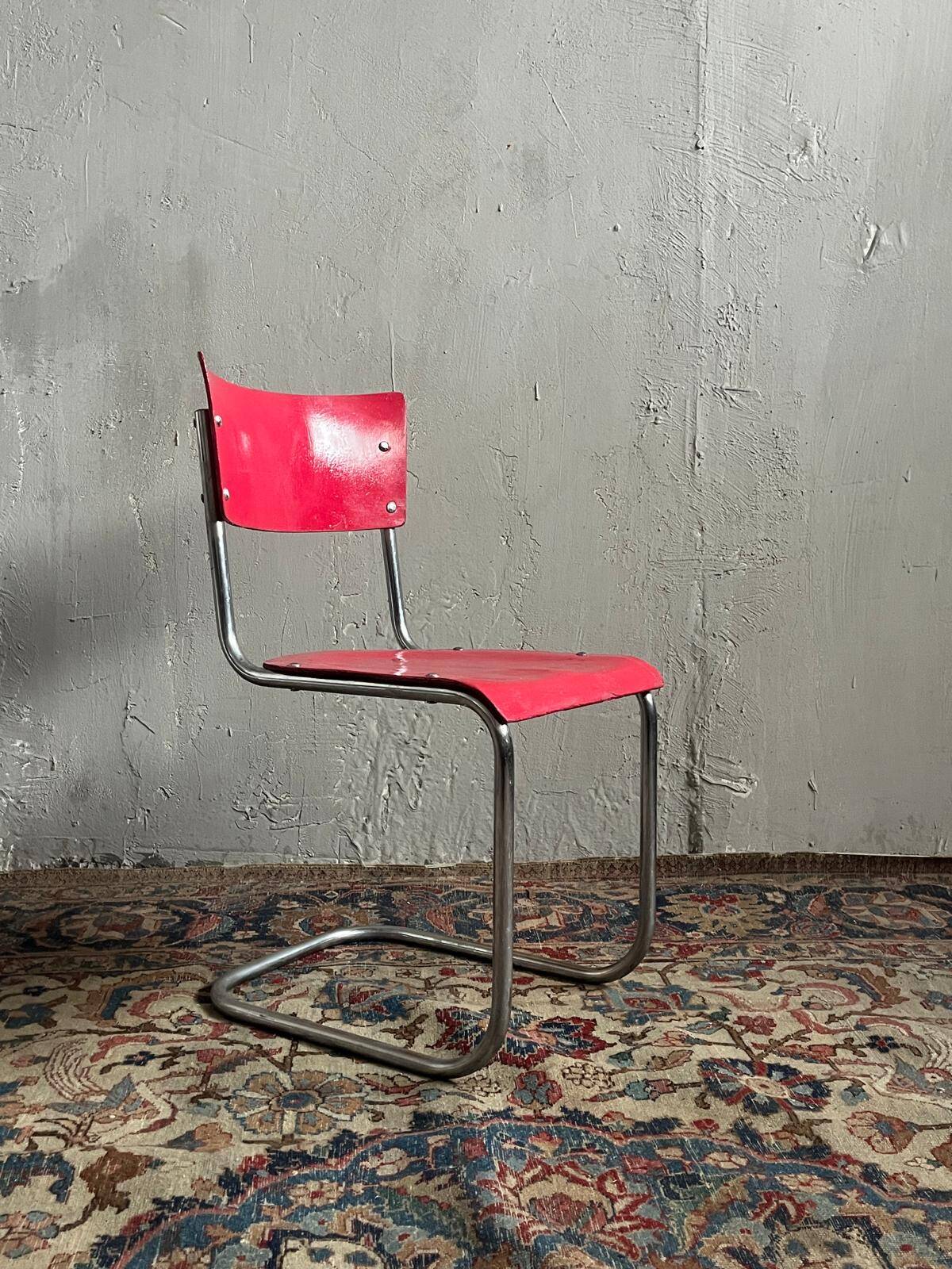Chaise cantilever Kovona, style Bauhaus d'après Mart Stam, années 1950-1960