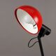 Guzzini Praxi lamp, vintage design by Bruno Gecchelin in aluminium, 1980s