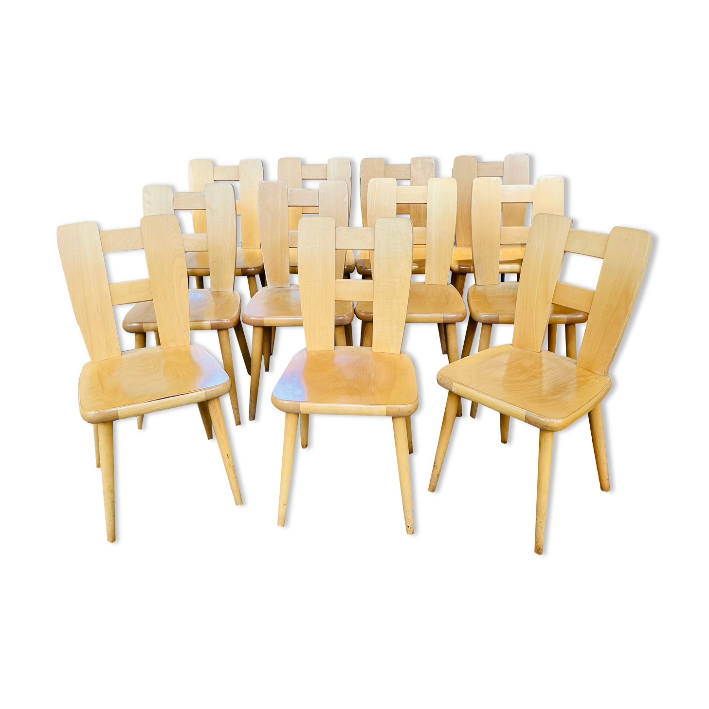 Vintage Scandinavian bistro chair