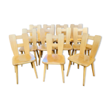 Vintage Scandinavian bistro chair