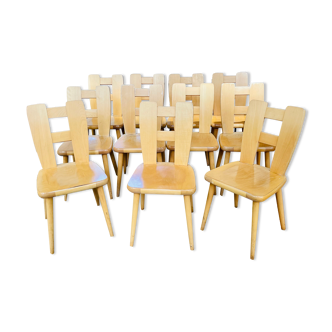Vintage Scandinavian bistro chair