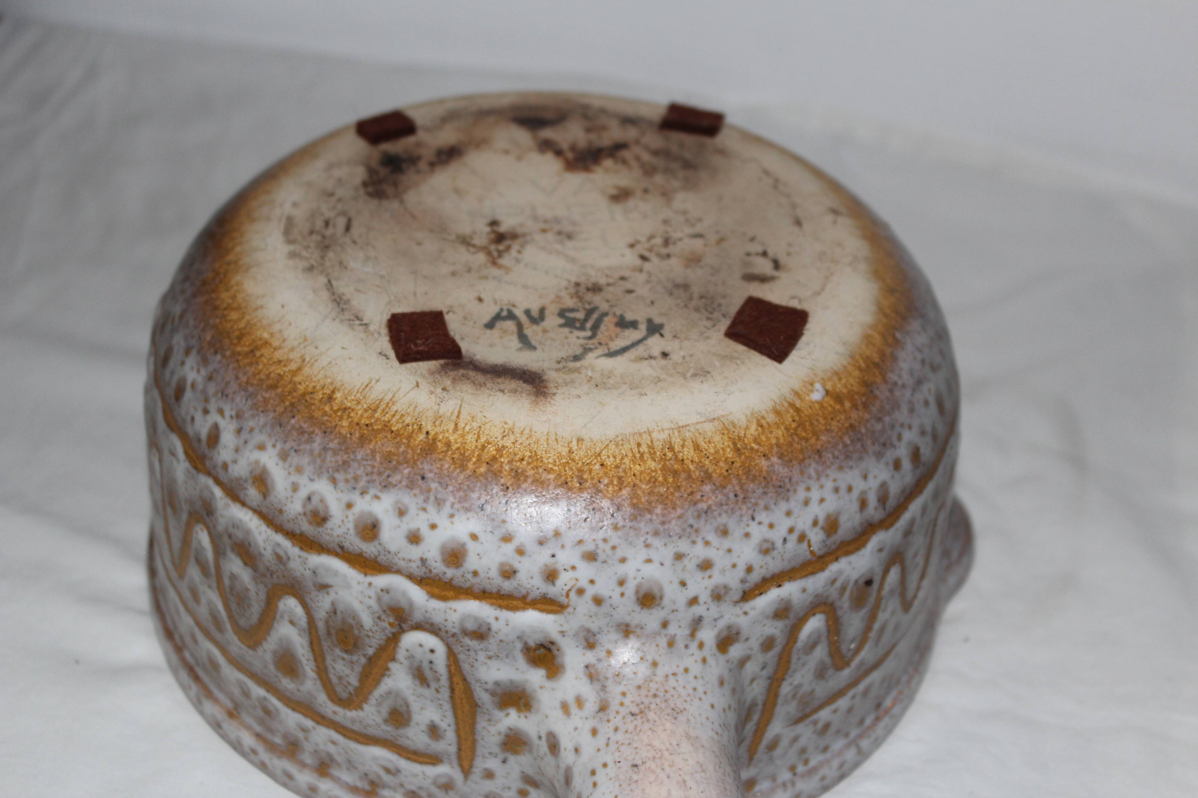 Caquelon signed Jean Austruy around 1950