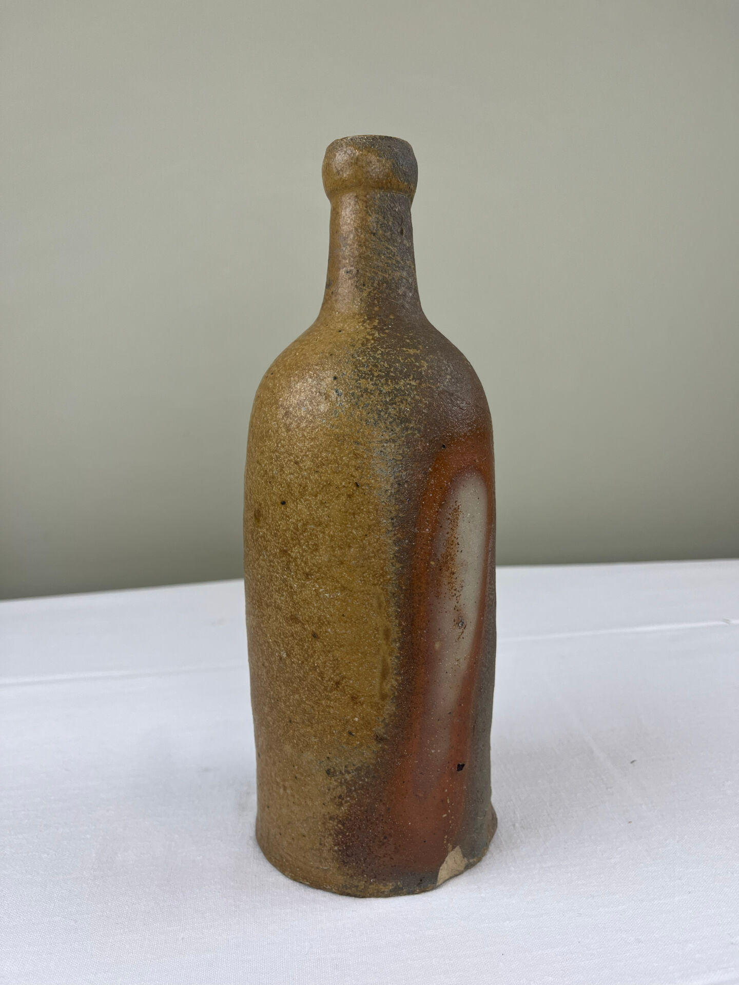 Bouteille en grès flammé XIXème