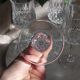 Large crystal glasses