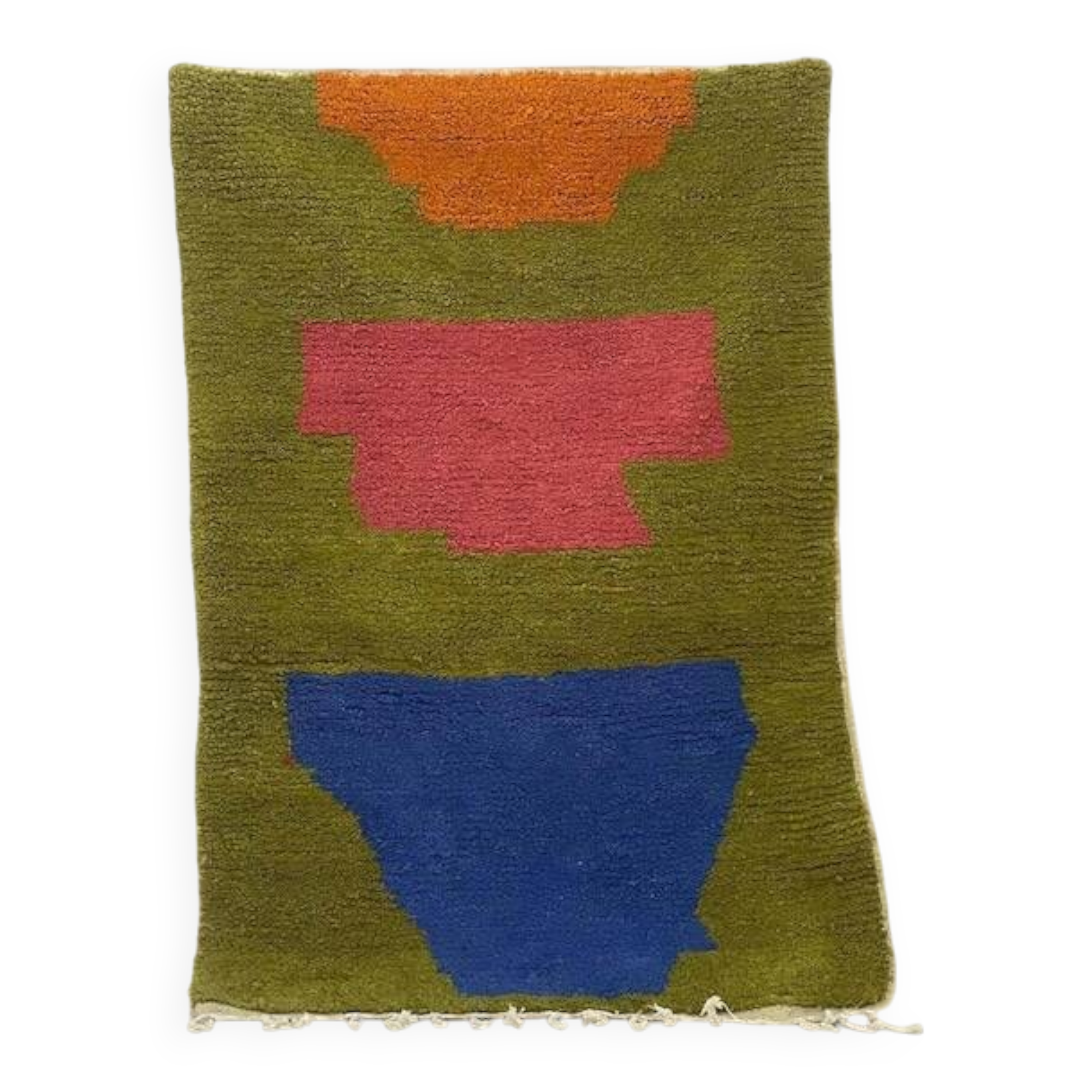 Beni Ouraine Berber rug, handwoven using traditional methods, size 150 x 250 cm