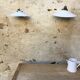 Paire de suspensions en opaline