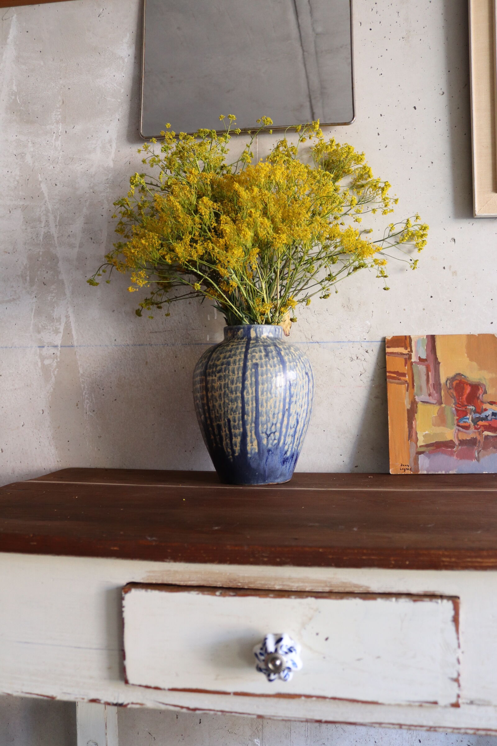 Antique kitchen table