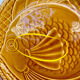 6 large barbotine plates gien fish