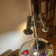 Table lamp with 3 adjustable lights
