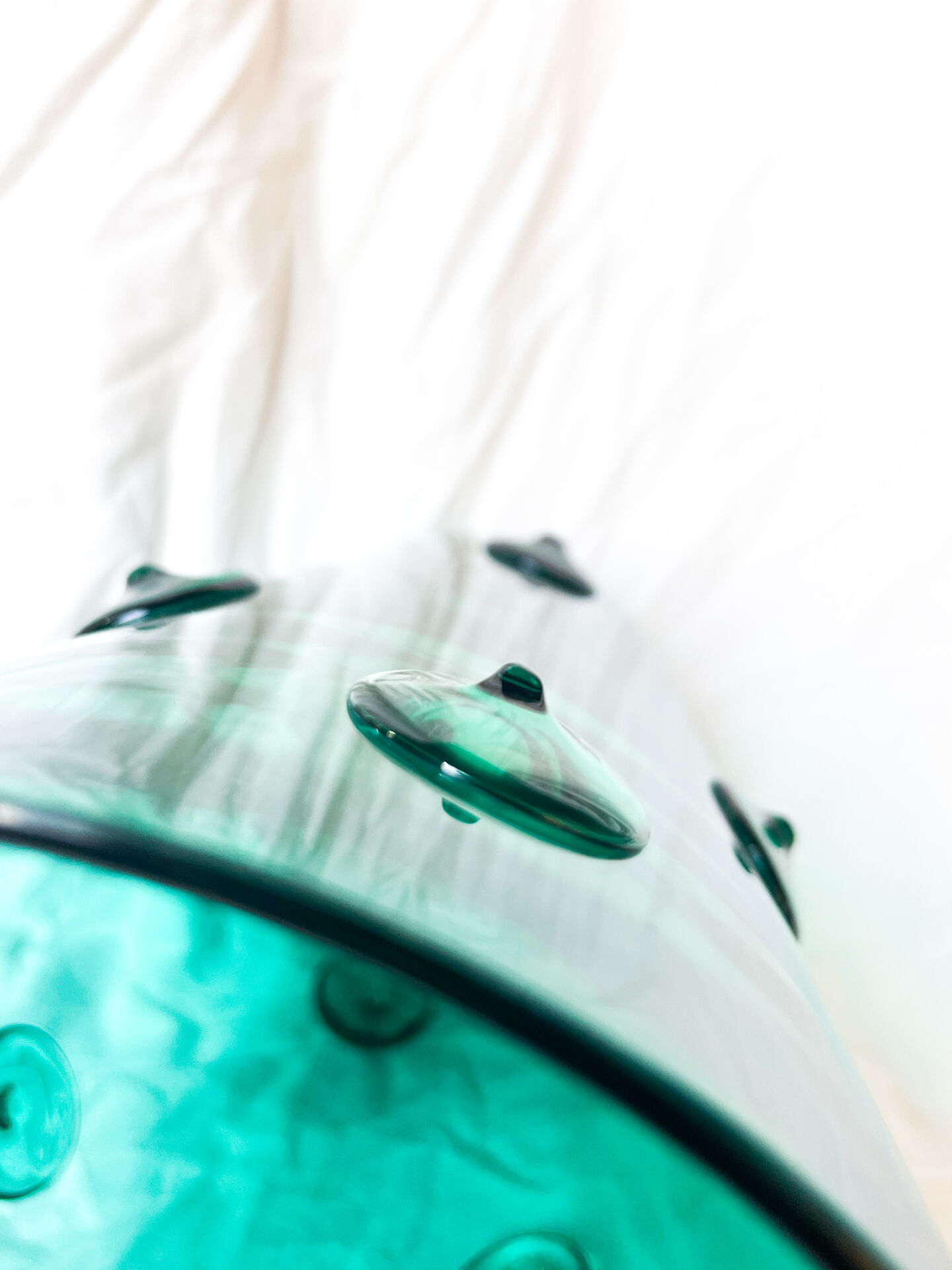 Artist Vase in Blown Glass Marcou Lava Edition